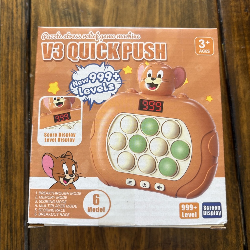 V3 Quick Push Game Machine - Tom